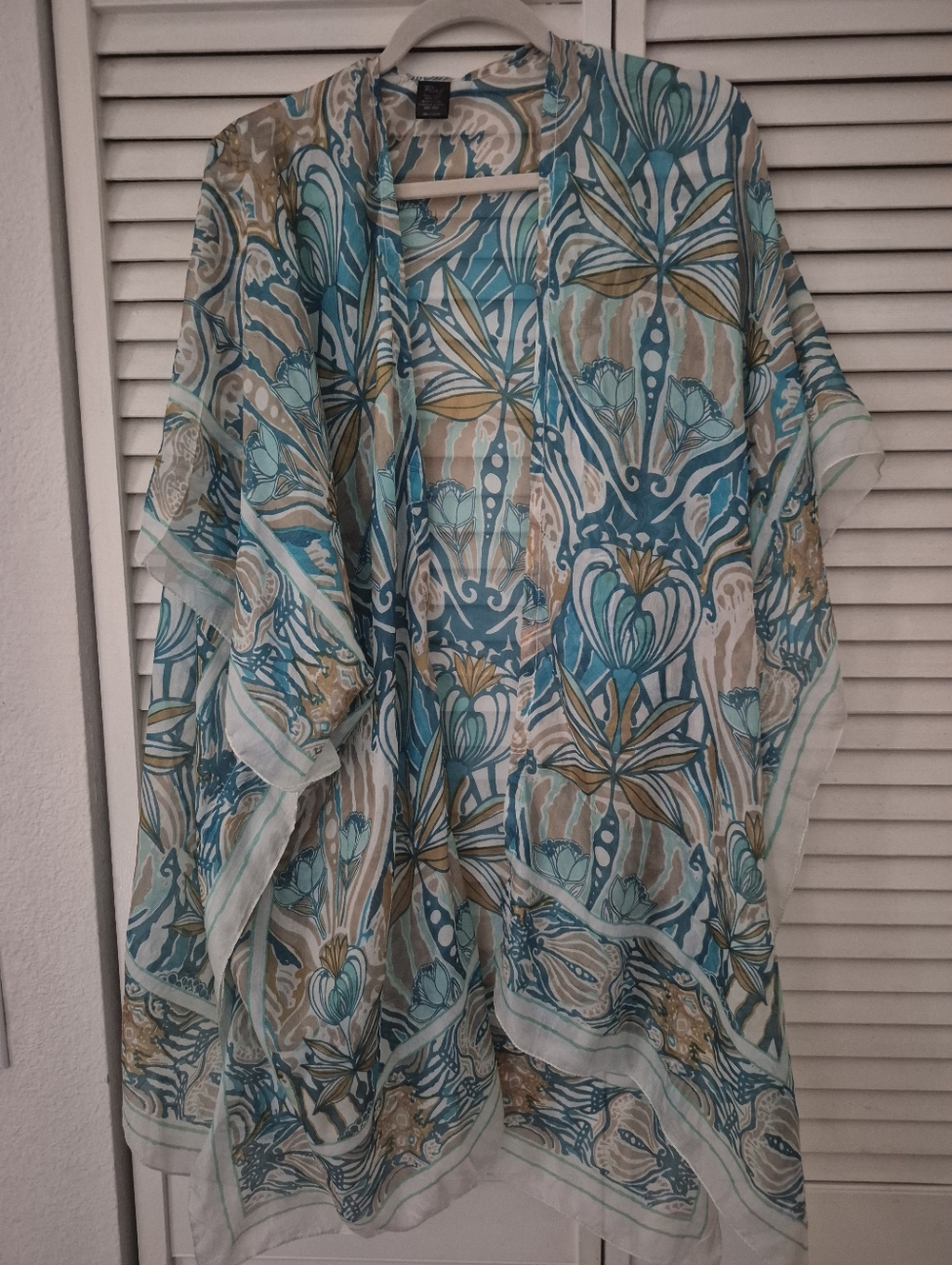 Silk Cover-up Aqua OS